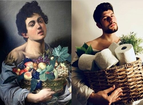 La convocatoria a imitar célebres obras de arte sigue siendo furor en tiempo de aislamiento | Redes