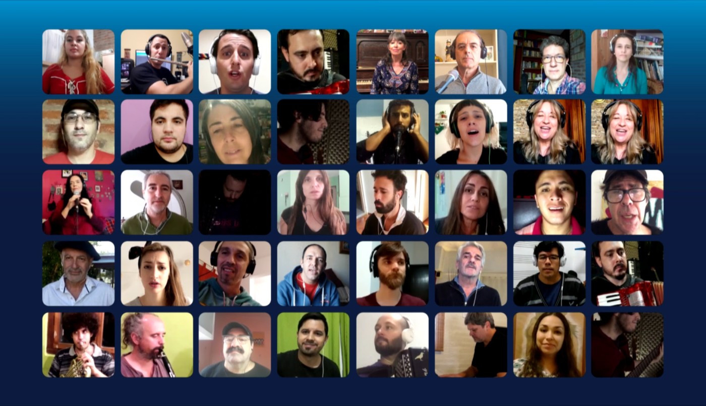 “Canto versos”, el mensaje de esperanza de un colectivo de artistas santafesinos | Espectaculos