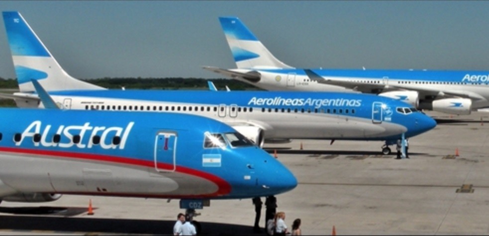 Aerolíneas Argentinas anunció que se fusiona con Austral en una sola empresa | Noticias