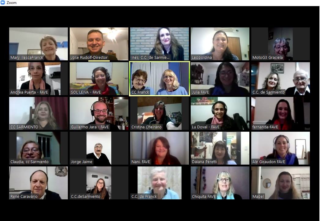 Tres coros de la región se encontraron a la distancia y mostraron sus trabajos | Espectaculos