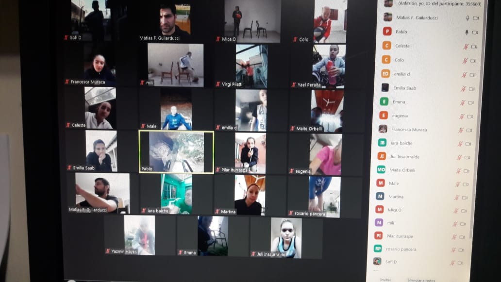 Alma Juniors y Santa Rosa unidos en una práctica virtual de básquet femenino | Deportes