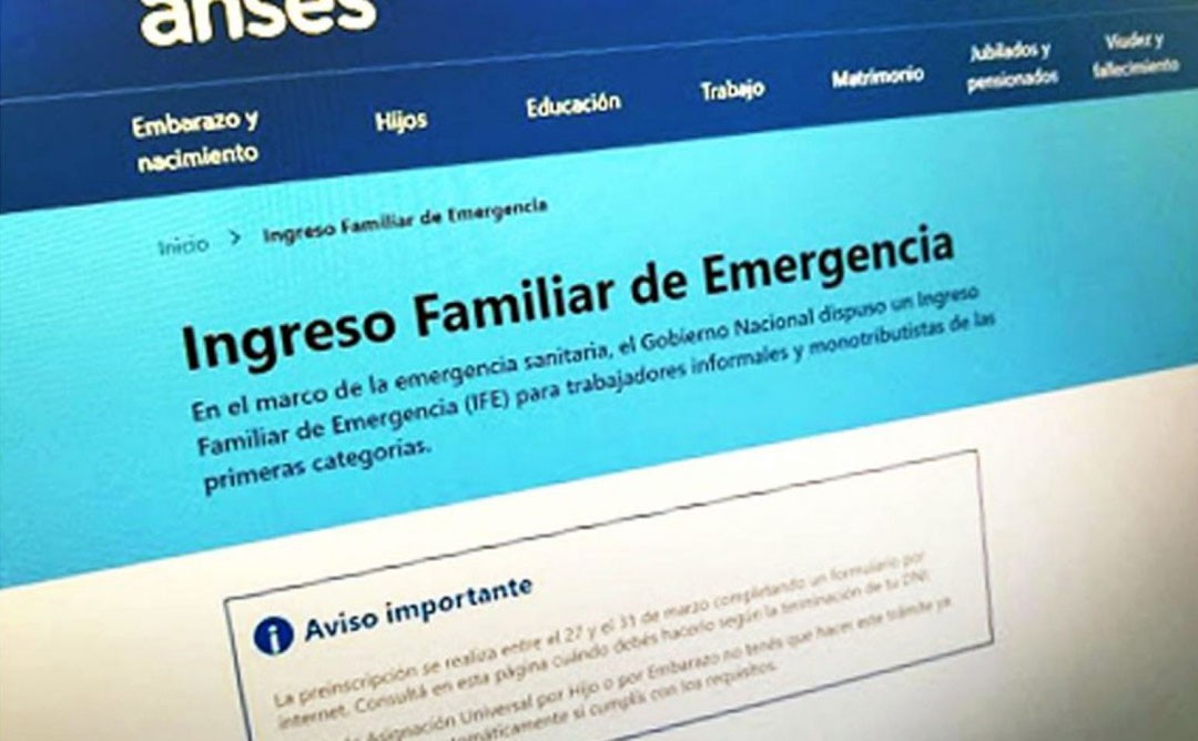 ANSES: arranca en junio la segunda tanda del pago del IFE | Noticias