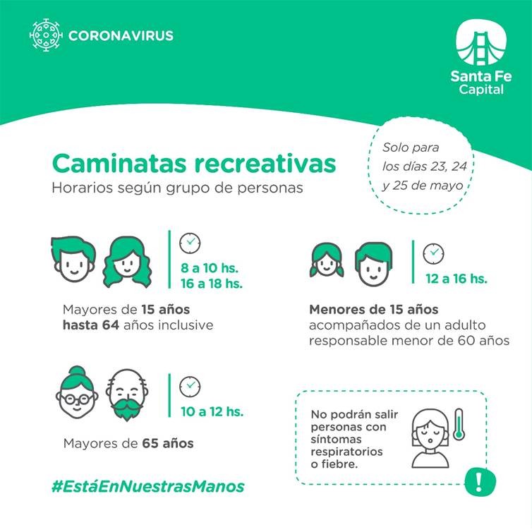 Fin de semana largo con “calles peatonales” en toda la ciudad de Santa Fe | Noticias