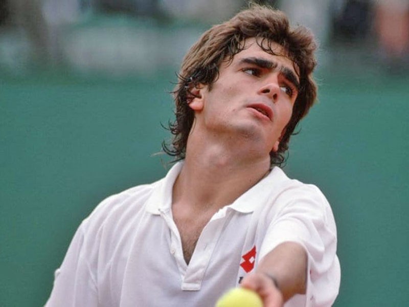 "Mi padre me pegaba trompadas y me daba cintazos cuando perdía", reveló el ex tenista Pérez Roldán | Deportes