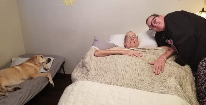Amigo fiel: un hombre con cáncer y su perro murieron con una hora de diferencia | Redes