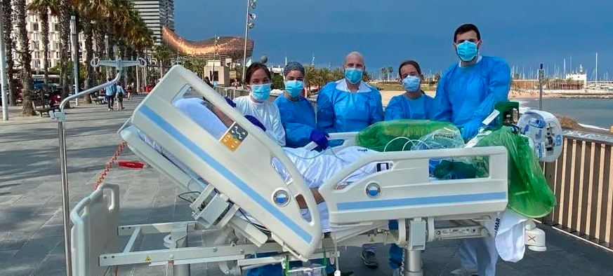 El sueño cumplido de un paciente de coronavirus tras pasar dos meses en terapia intensiva: "Ver el mar" | Información General