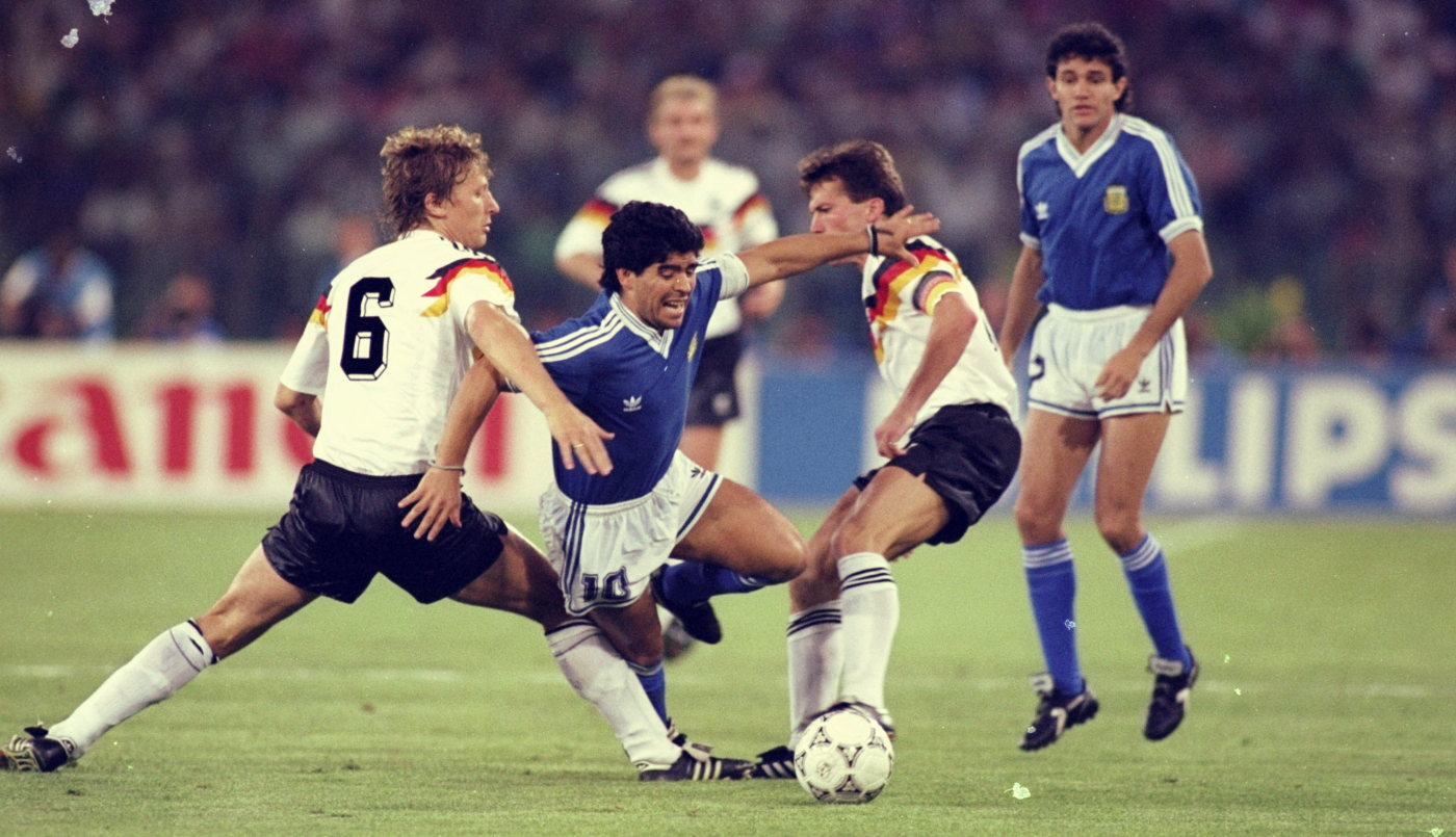 Con un emotivo mensaje, Diego comenzó a palpitar los 30 años de Italia ´90 | Deportes