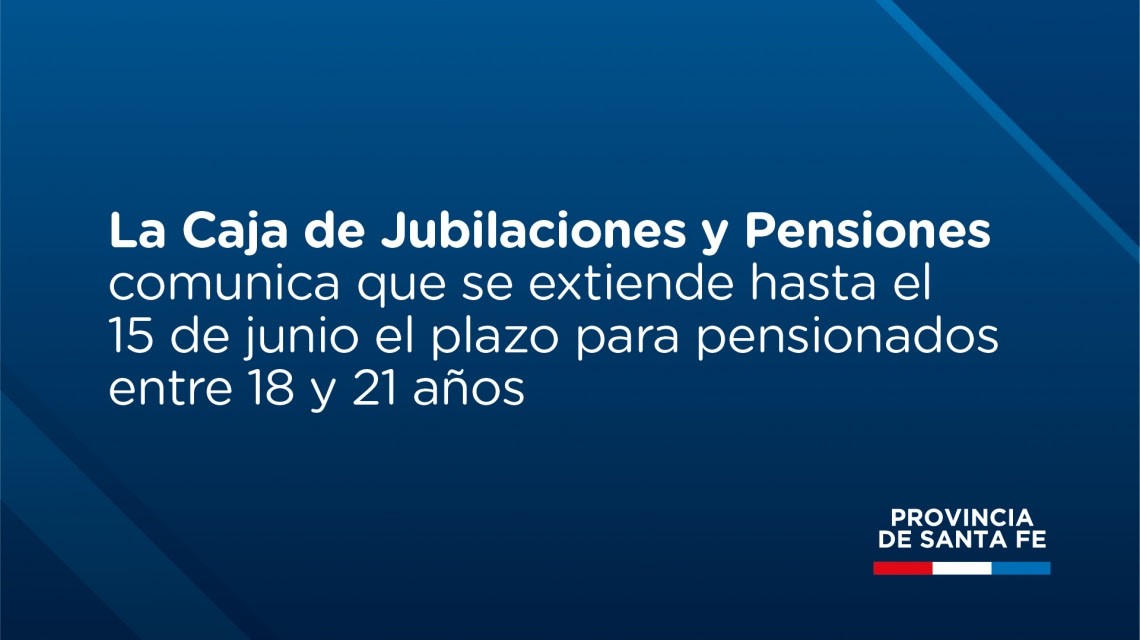 Extienden plazo para presentar documentación a pensionados entre 18 y 21 años | Noticias