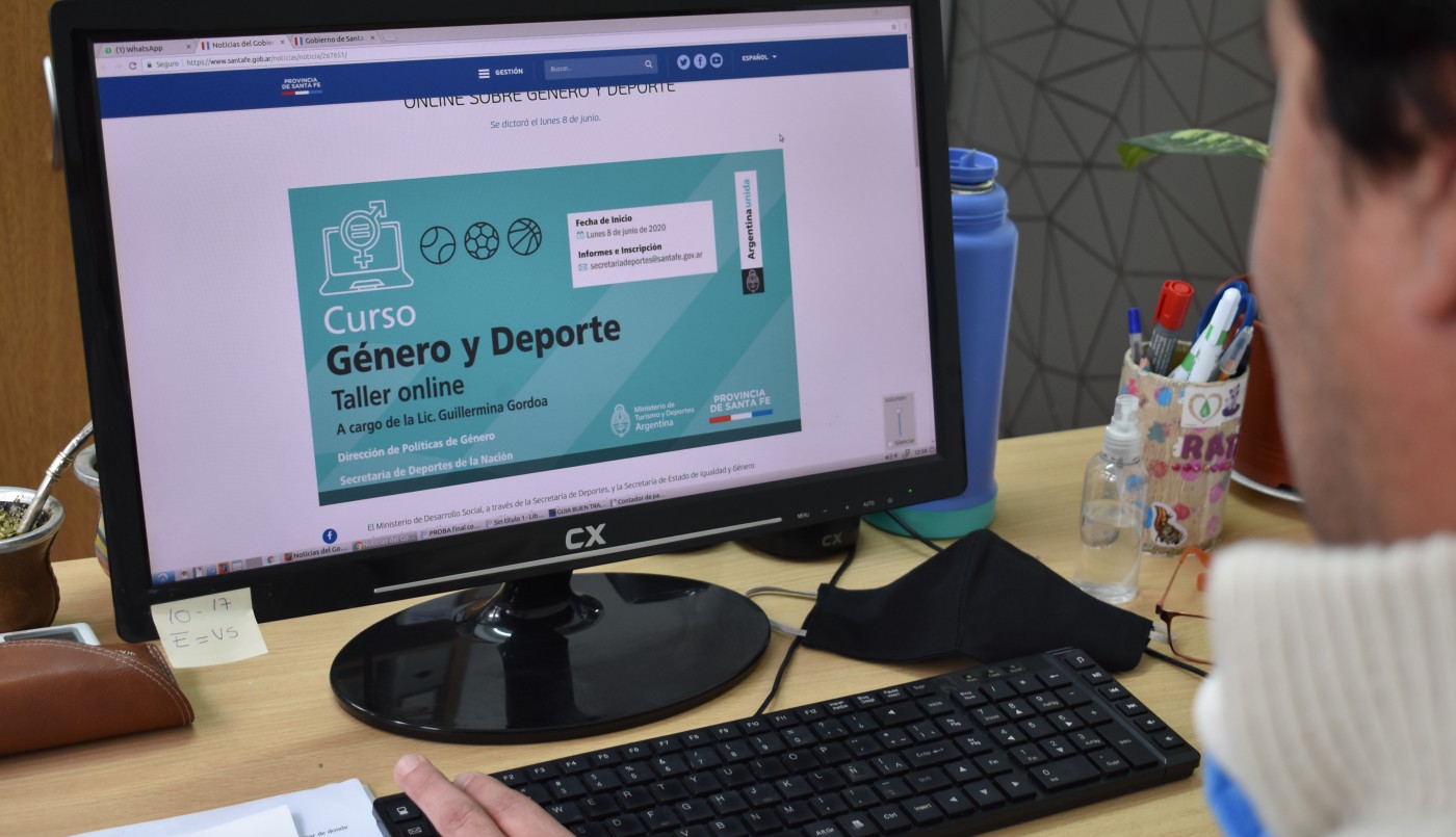La provincia dio inicio al curso online “Género y deporte” con 850 participantes | Deportes