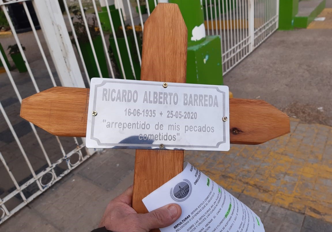 Qué dice el epitafio de la tumba del femicida Ricardo Barreda | Nacionales