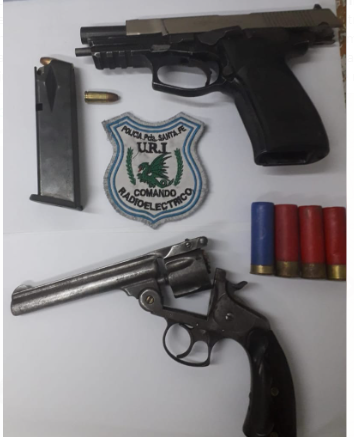 Secuestro de armas de fuego y detenidos en diferentes puntos de la ciudad | Noticias