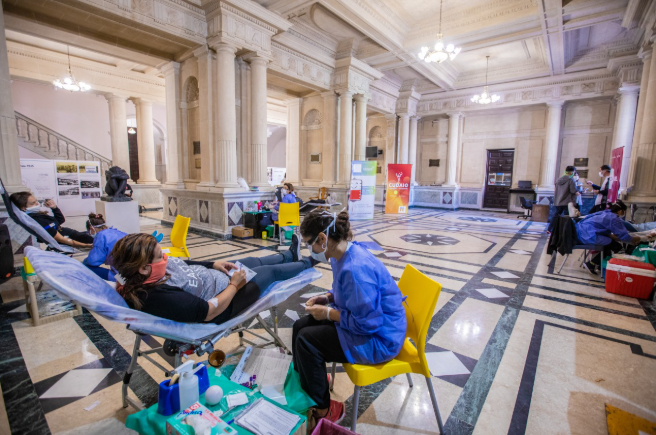 Nueva jornada de donación de sangre en Rectorado de la UNL | Juntos y solidarios