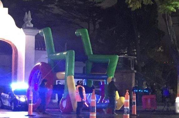 Choferes de combis para personas con discapacidad marcharon a la Quinta de Olivos | Información General