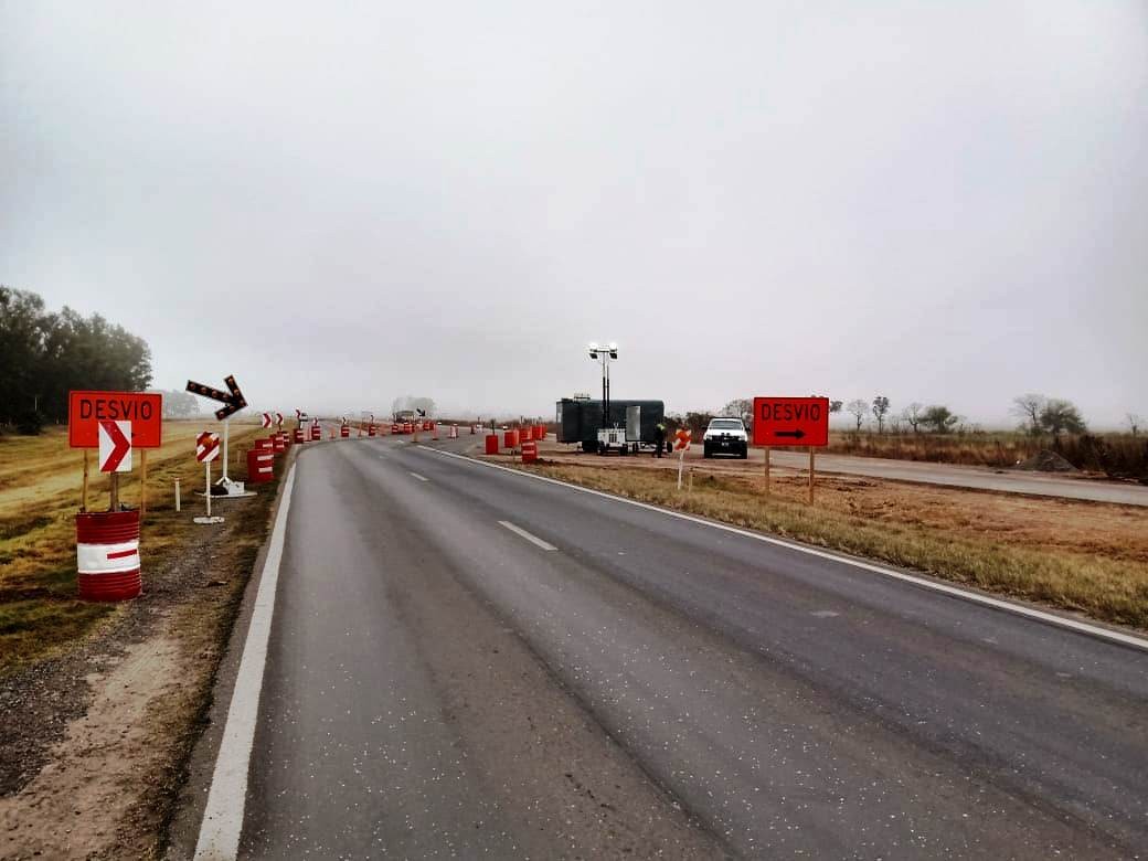 Por trabajos programados, se produce un desvío en la Ruta Nacional 34 | Noticias