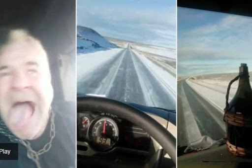 Inhabilitaron a "Renolito" tras los videos virales: damajuana en el camión y vuelco | Redes