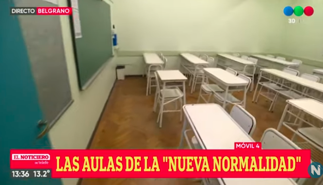 Video: cómo serán las aulas del colegio en la nueva normalidad | Noticias