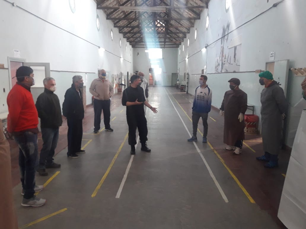 Capacitaron a 14 presos para atender casos de urgencia por Covid-19 en Bahía Blanca | Información General