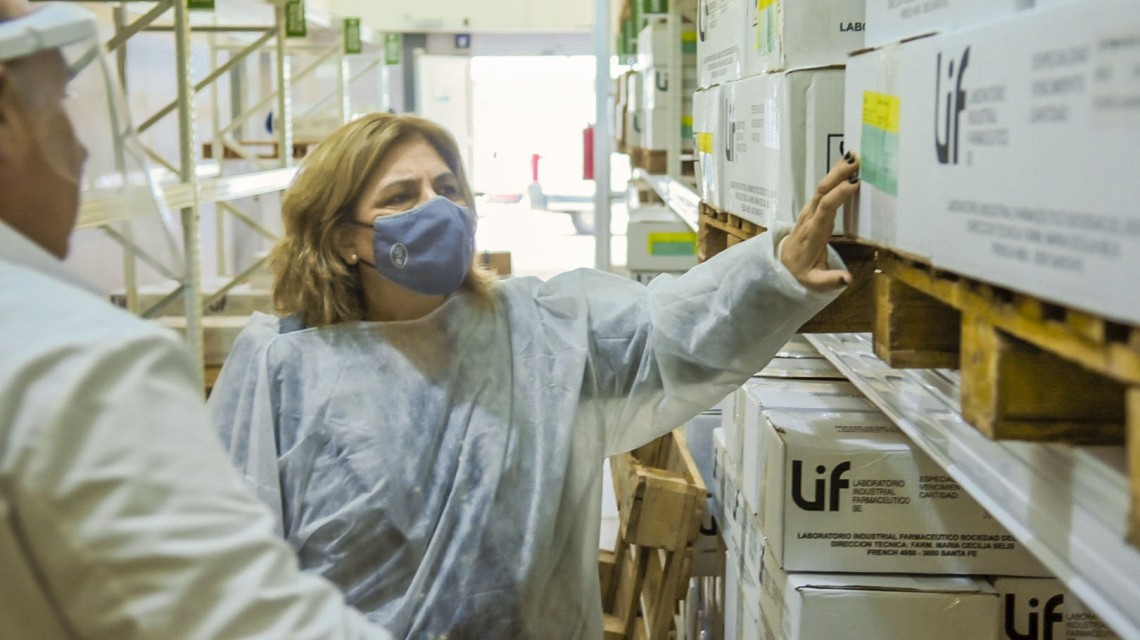 La Ministra de Salud visitó el Laboratorio Industrial Farmacéutico | Noticias
