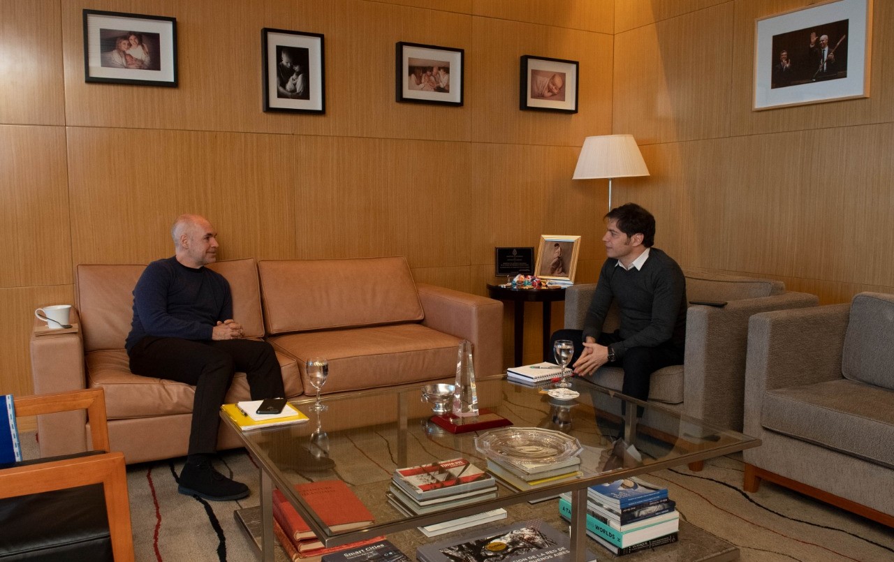 Kicillof y Larreta se reunieron para evaluar la estrategia a seguir | Información General