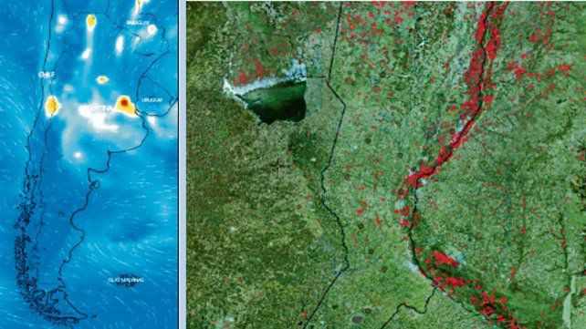 Imágenes de la Nasa muestran los incendios en las islas y pronostican que habrá más | Noticias