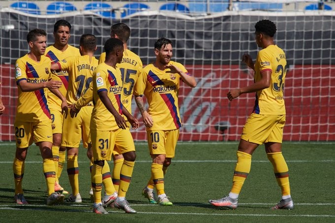 Dos goles de Messi que podría ser el máximo anotar de la Liga de España | Deportes