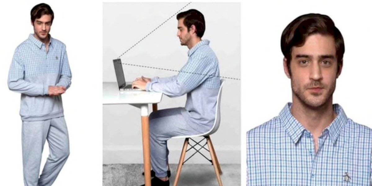 Lanzaron una camisa-piyama ideal para el teletrabajo | Redes