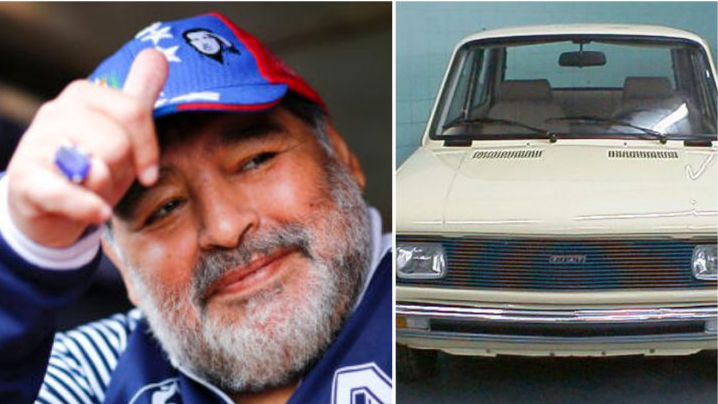 La maravillosa historia del primer auto 0 KM de Diego Maradona | Deportes