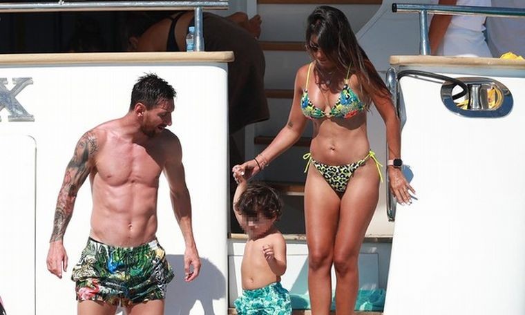 Mimos bajo el sol de Ibiza para Messi y Antonela en sus vacaciones | Deportes