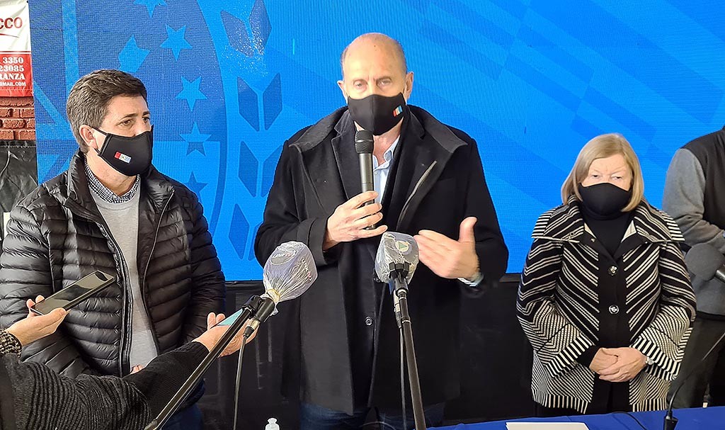 En Esperanza, Perotti dijo que “no hay fecha” para el retorno a clases presenciales | Noticias