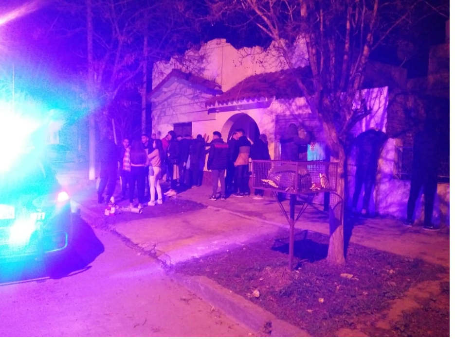 Fiesta clandestina en una vivienda de Laguna Paiva | Noticias