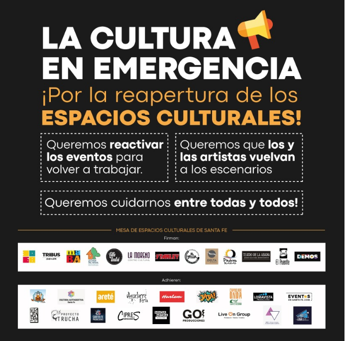 La Cultura en Emergencia: “Es urgente la reapertura de los espacios culturales” | Espectaculos