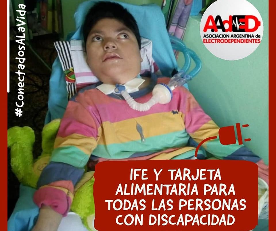 Electrodependientes piden acceder al IFE y la Tarjeta Alimentar | Noticias