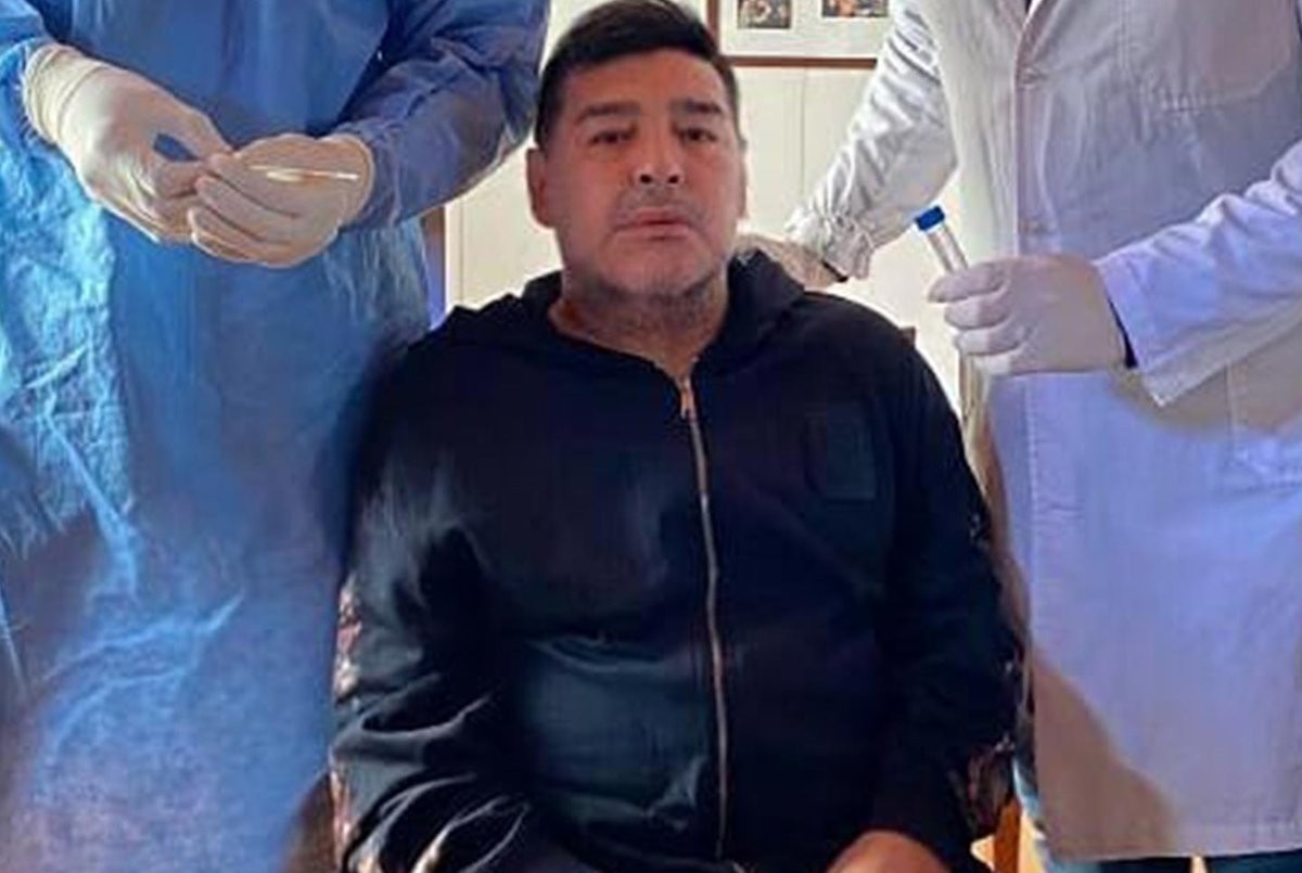 Maradona dio negativo en el hisopado realizado | Noticias