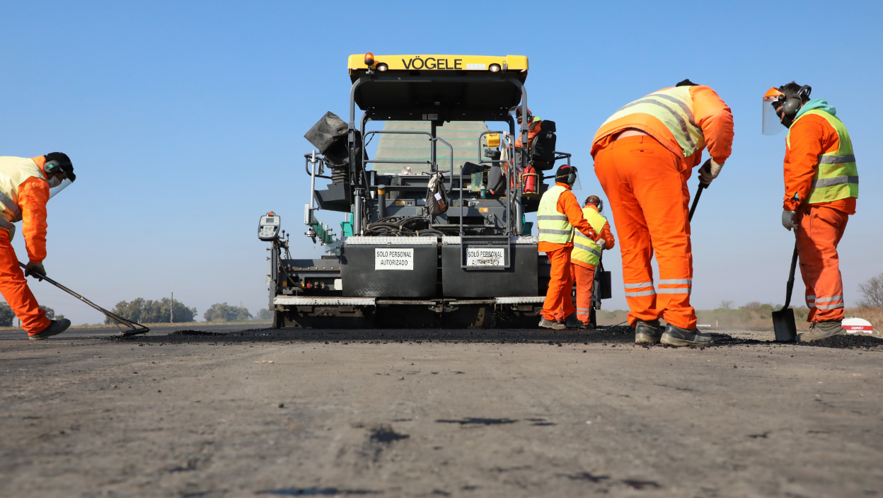 La provincia realiza obras en el corredor productivo autopista Santa Fe - Rosario | Información General