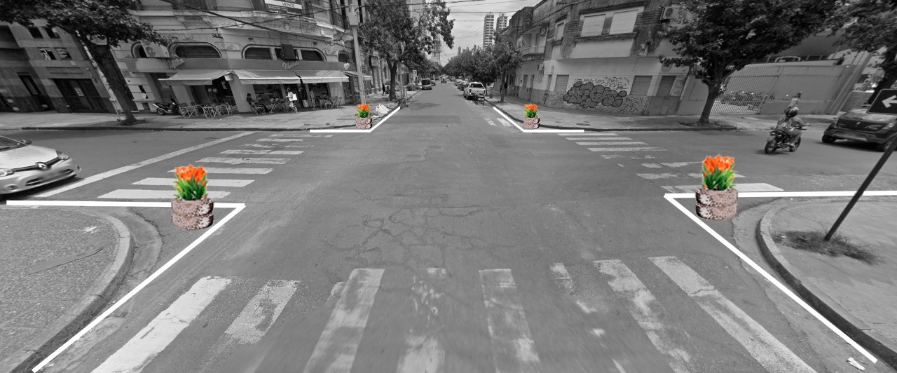 Intervención urbana en Santa Fe por el Día Mundial del Peatón | Información General