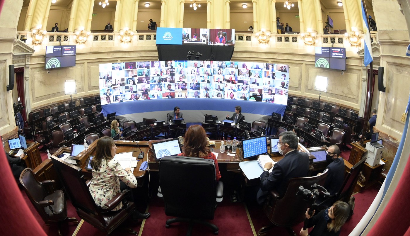 El Senado se encamina a debatir la reforma judicial en medio de protestas opositoras | Legislativas