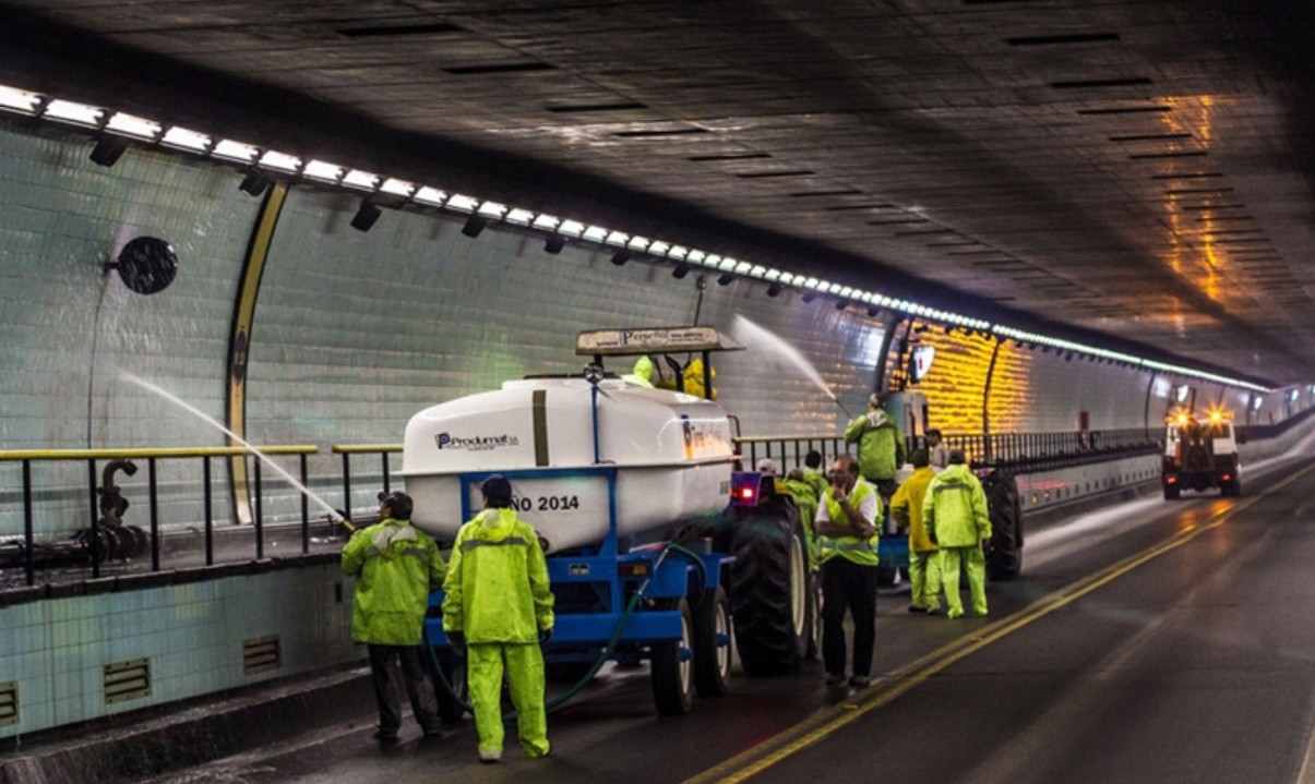 Cortaron el tránsito en el túnel subfluvial Santa Fe-Paraná por el humo de los incendios | Noticias