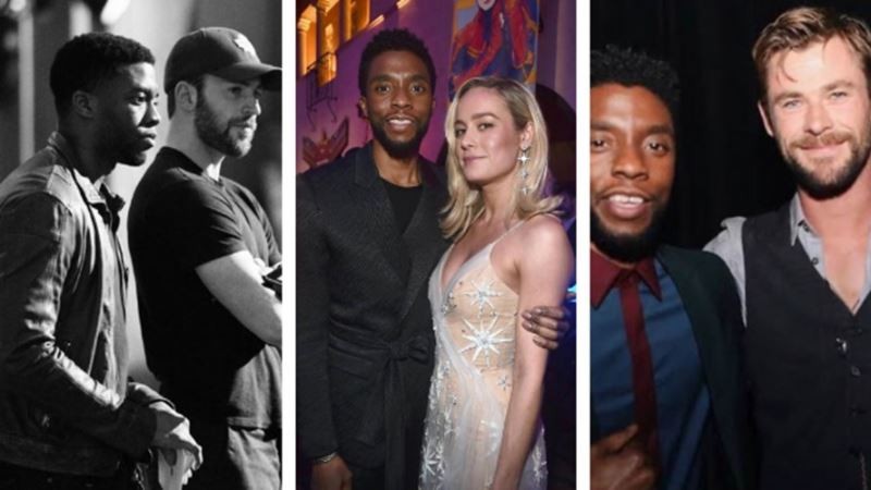 Así se despidieron “Los Vengadores” de Chadwick Boseman | Espectaculos