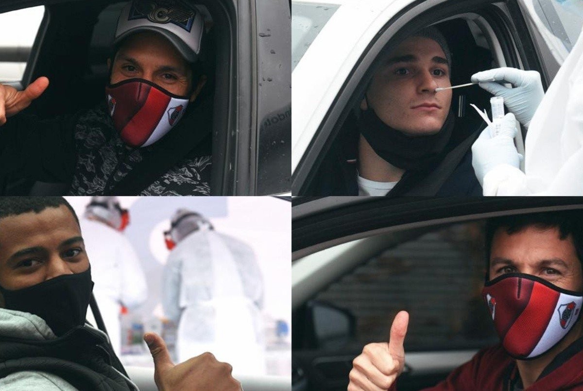 Alivio en River: los hisopados del plantel dieron negativo | Deportes