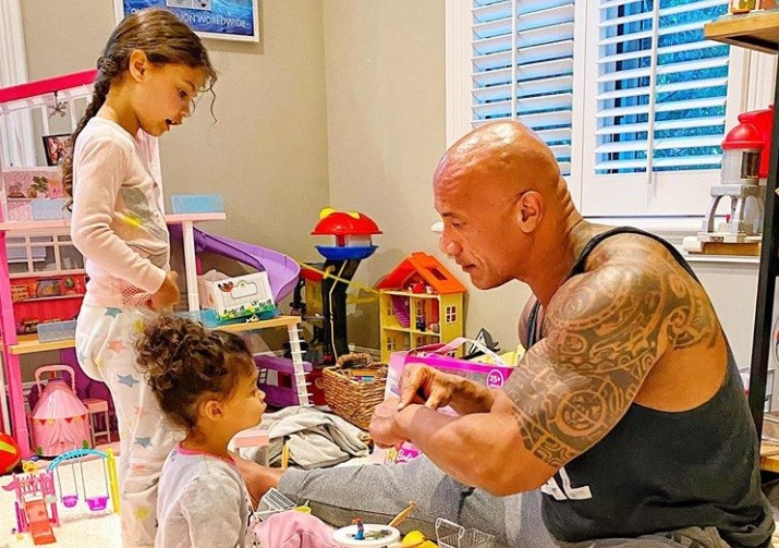 El "difícil" momento de Dwayne Johnson: él, su esposa e hijas tuvieron coronavirus | Espectaculos