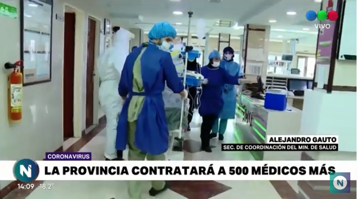 Coronavirus en Córdoba: la provincia convoca a personal de salud | Nacionales