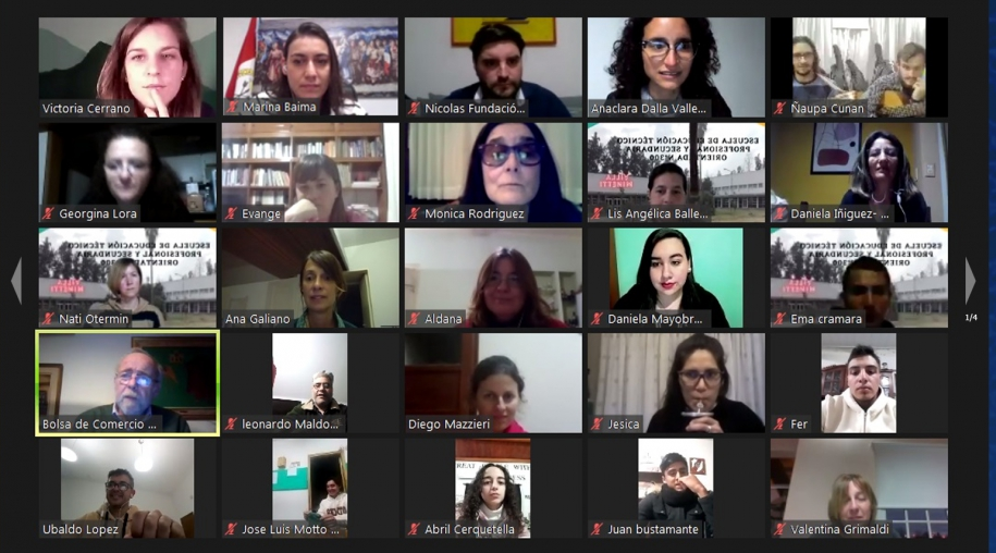 La provincia participó de la segunda peña virtual con escuelas agrotécnicas | Información General