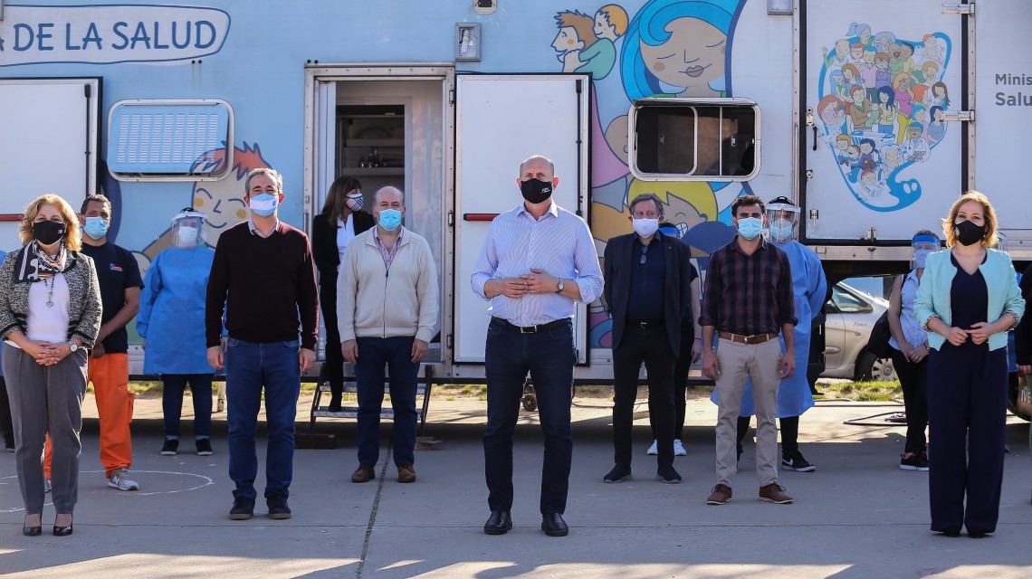 Perotti, presente en el despliegue del Plan Detectar en Rosario | Noticias