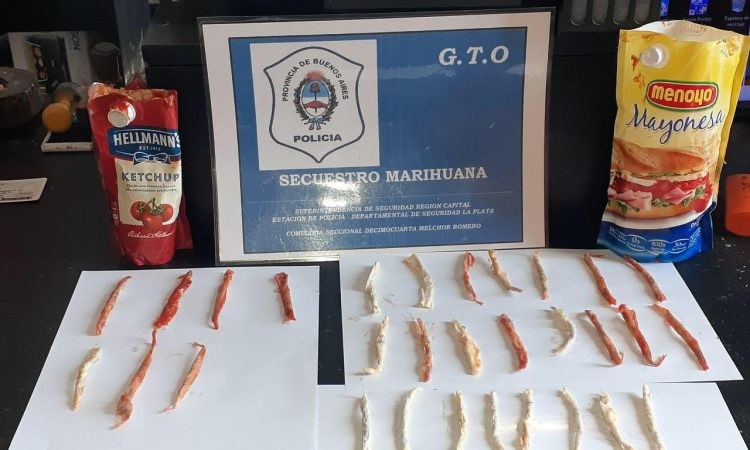 Quería ingresar 39 cigarrillos de marihuana a un penal en un sachet de mayonesa | Nacionales