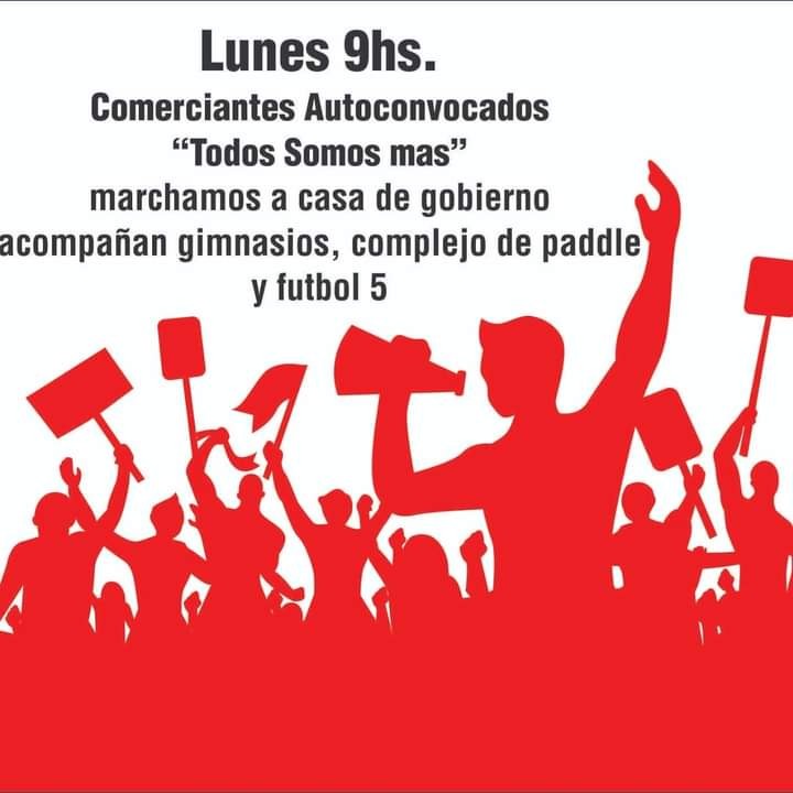 Comerciantes autoconvocados organizan una marcha este lunes en Santa Fe | Información General