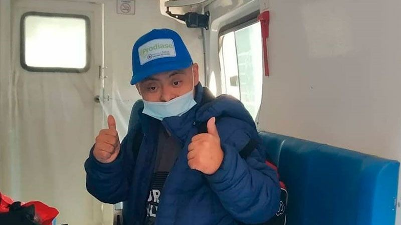 Emotiva historia de joven santiagueño con síndrome de Down y cáncer que logró vencer el coronavirus | Información General