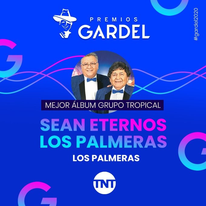 Premios Gardel 2020: Los Palmeras ganaron como Mejor Álbum Grupo Tropical | Información General