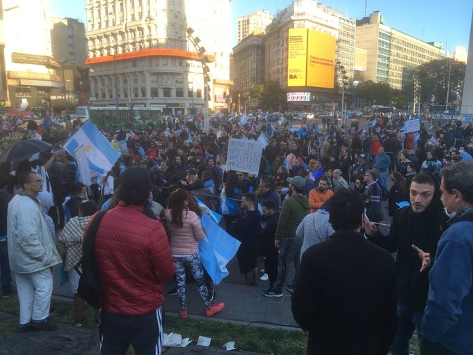 Nuevo banderazo en el Obelisco y distintos puntos del país | Noticias