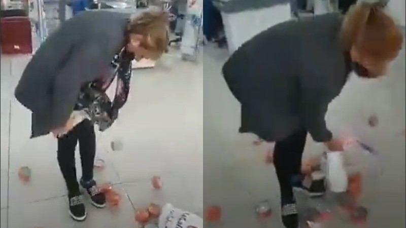 Detuvieron a la mujer que intentó robar 20 latas de atún en un supermercado | Información General