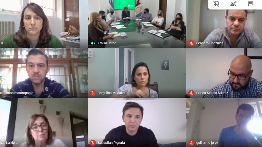 Jatón encabezó un nuevo encuentro del Comité Municipal de Gestión de Riesgos | Información General